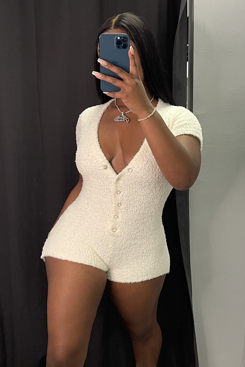 Plus Size Cuddle Romper