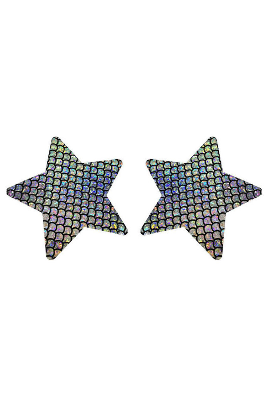 Mermaid Scale Star Pasties