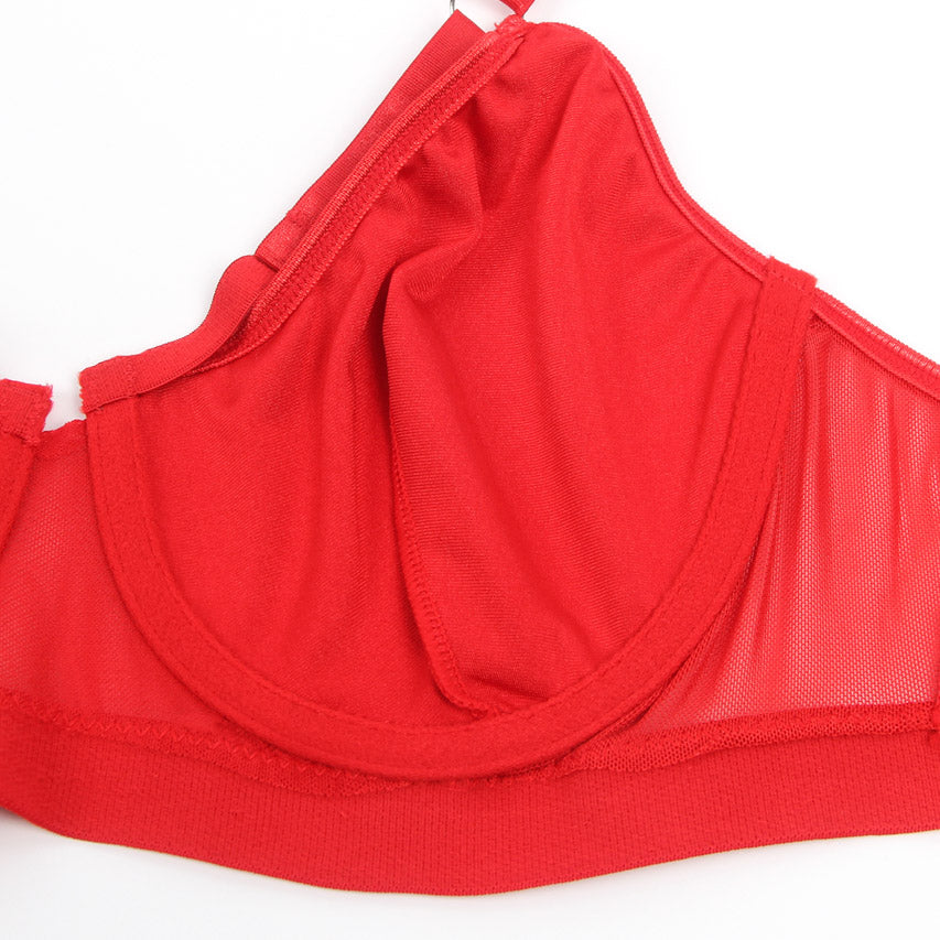 Bondage Bra and Garterbelt Set