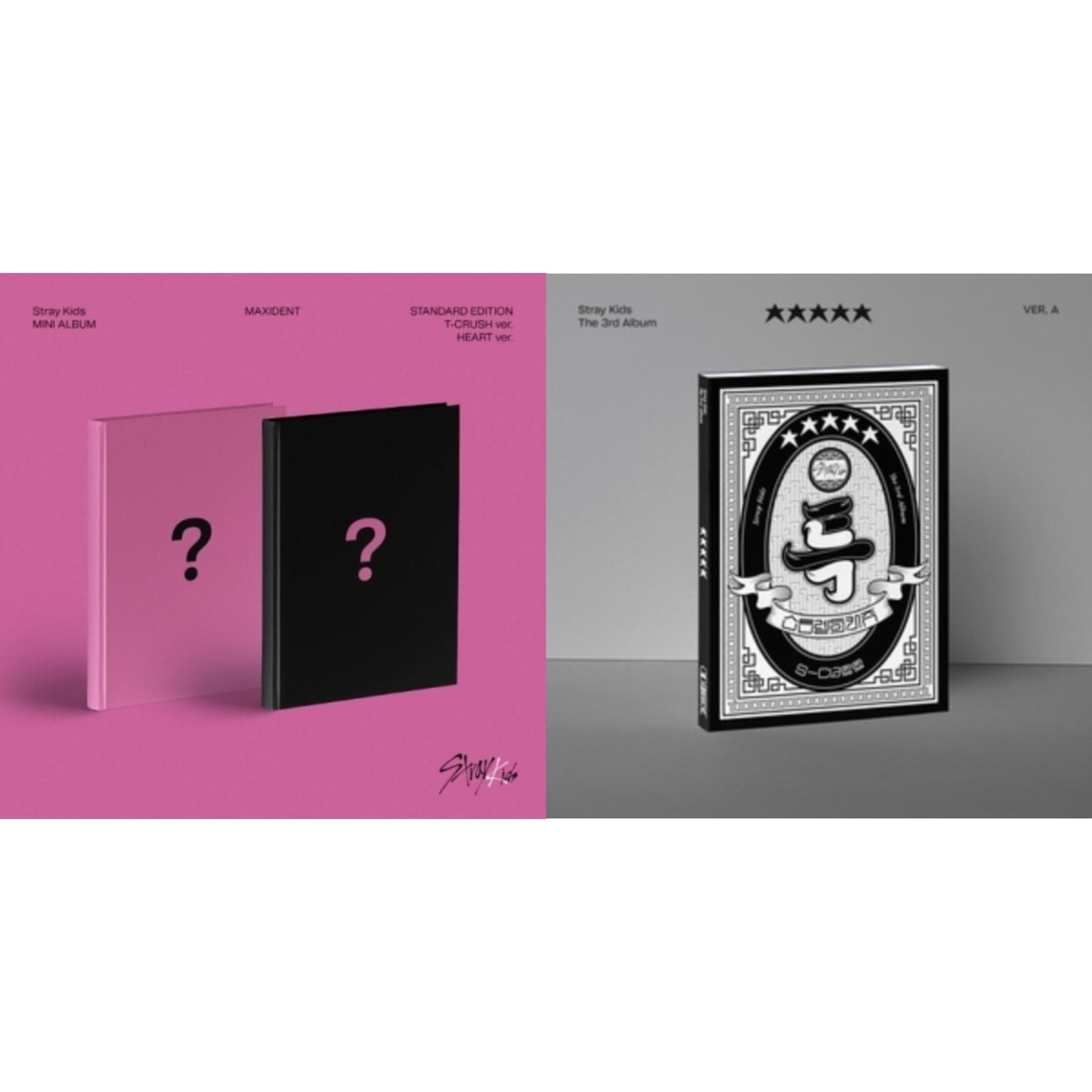 5-Star (Ver. A) & Maxident (T-Crush Version/Heart Version)