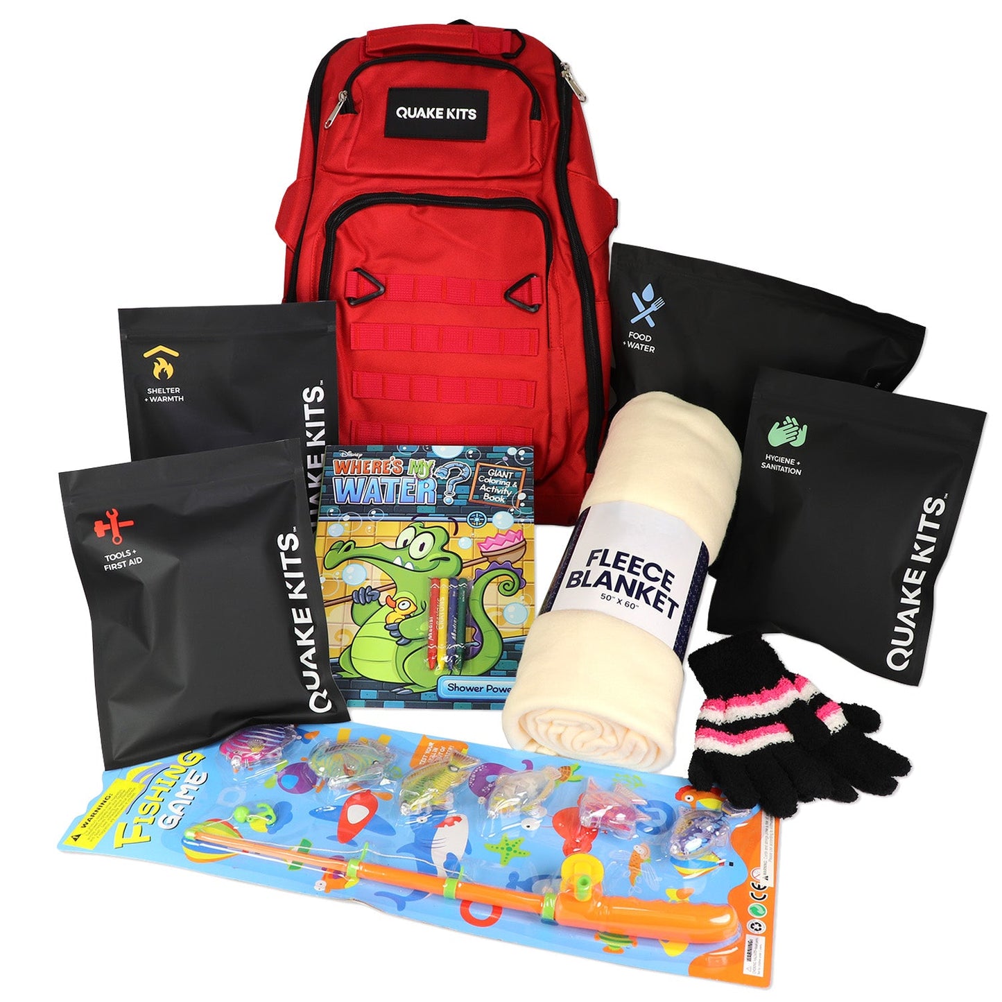 Children's Emergency Kit | Kid-Friendly Survival Backpack