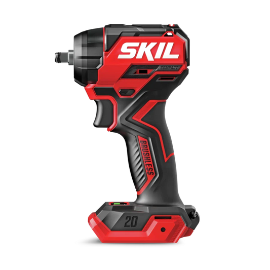 SKIL IW6739B-00 PWR CORE 20™ Brushless 20V 3/8 IN. Compact Impact Wrench (Tool Only)