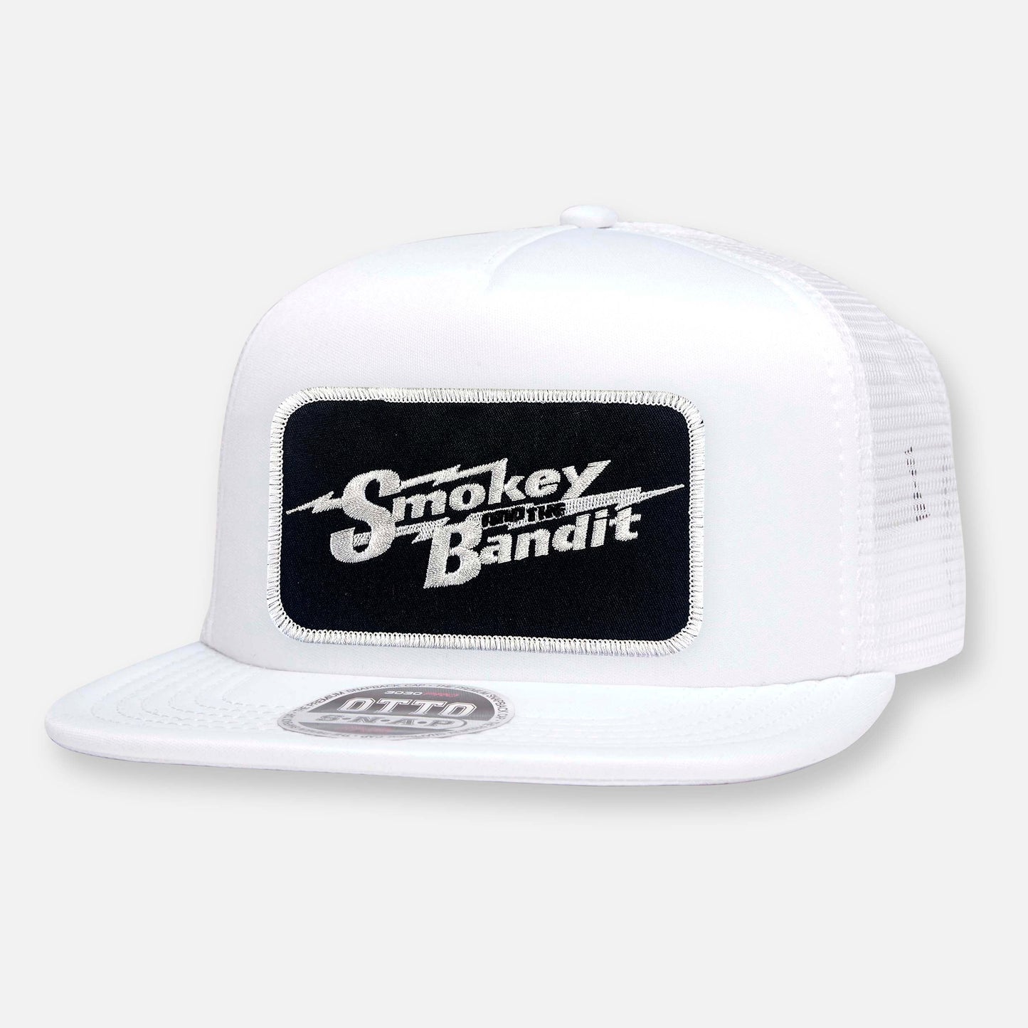 SMOKEY AND THE BANDIT FLAT BILL PATCH HAT