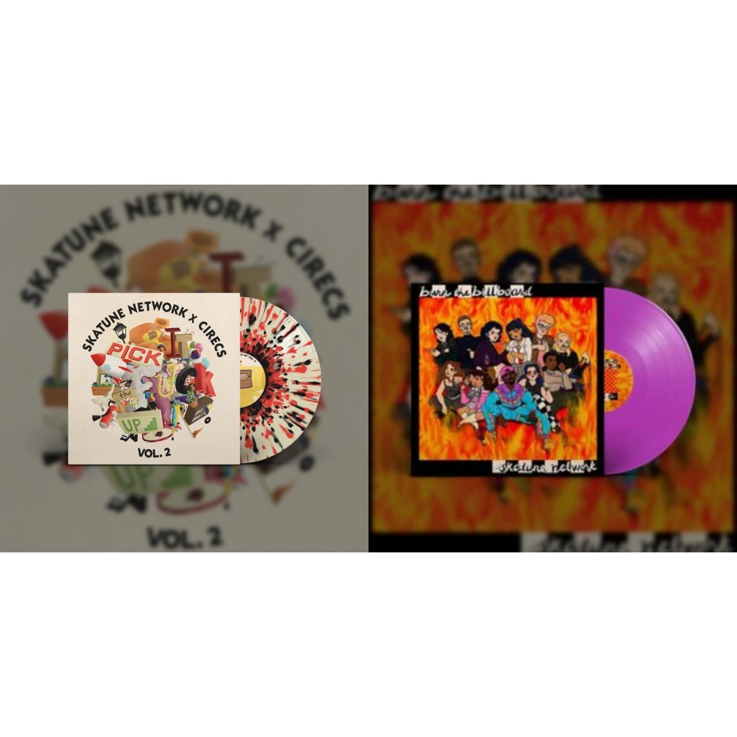 Pick It The Fuck Up 2 & Burn The Billboard (Purple LP Vinyl)