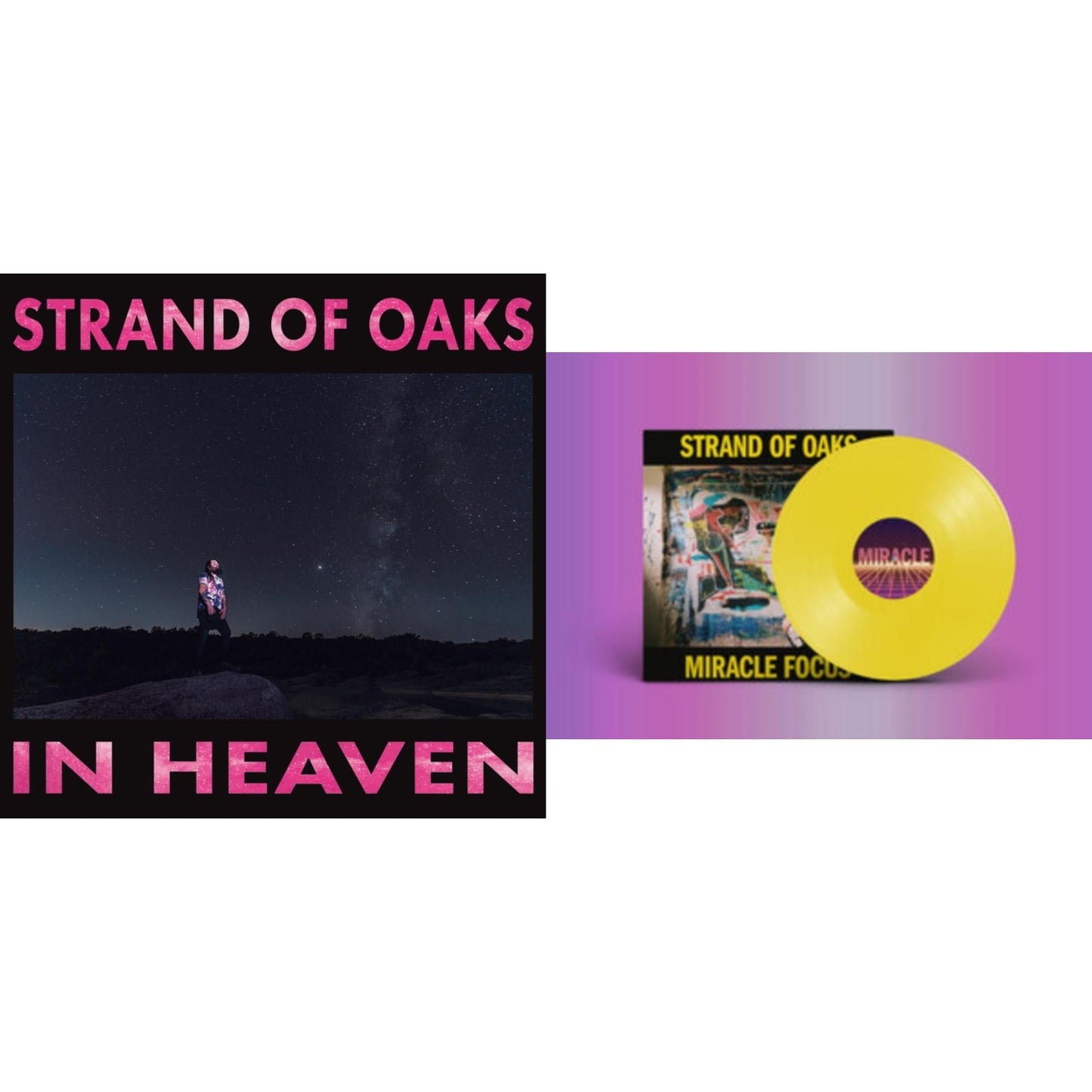 In Heaven & Miracle Focus (Yellow LP Vinyl)