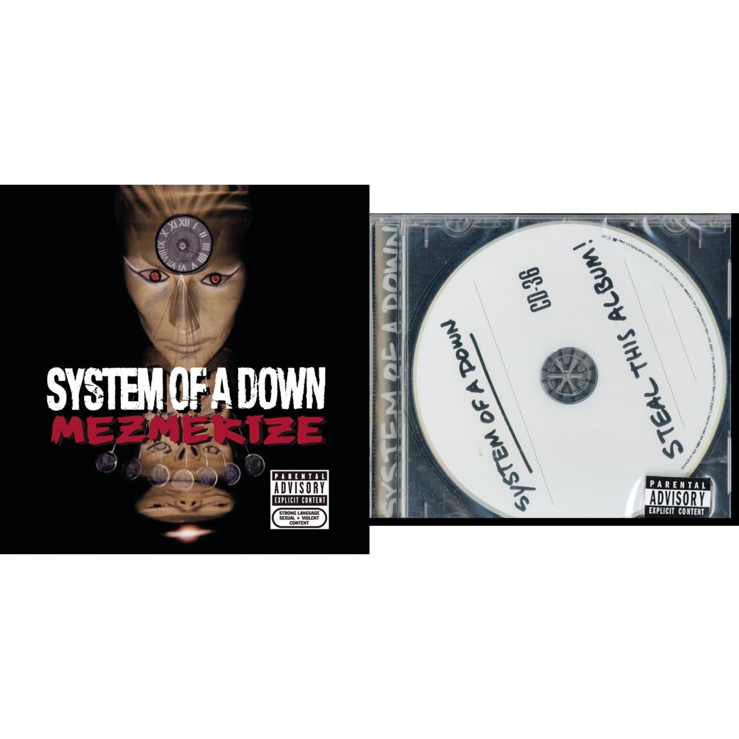 System Of A Down - Steal This Album & Mezmerize - CD Bundle