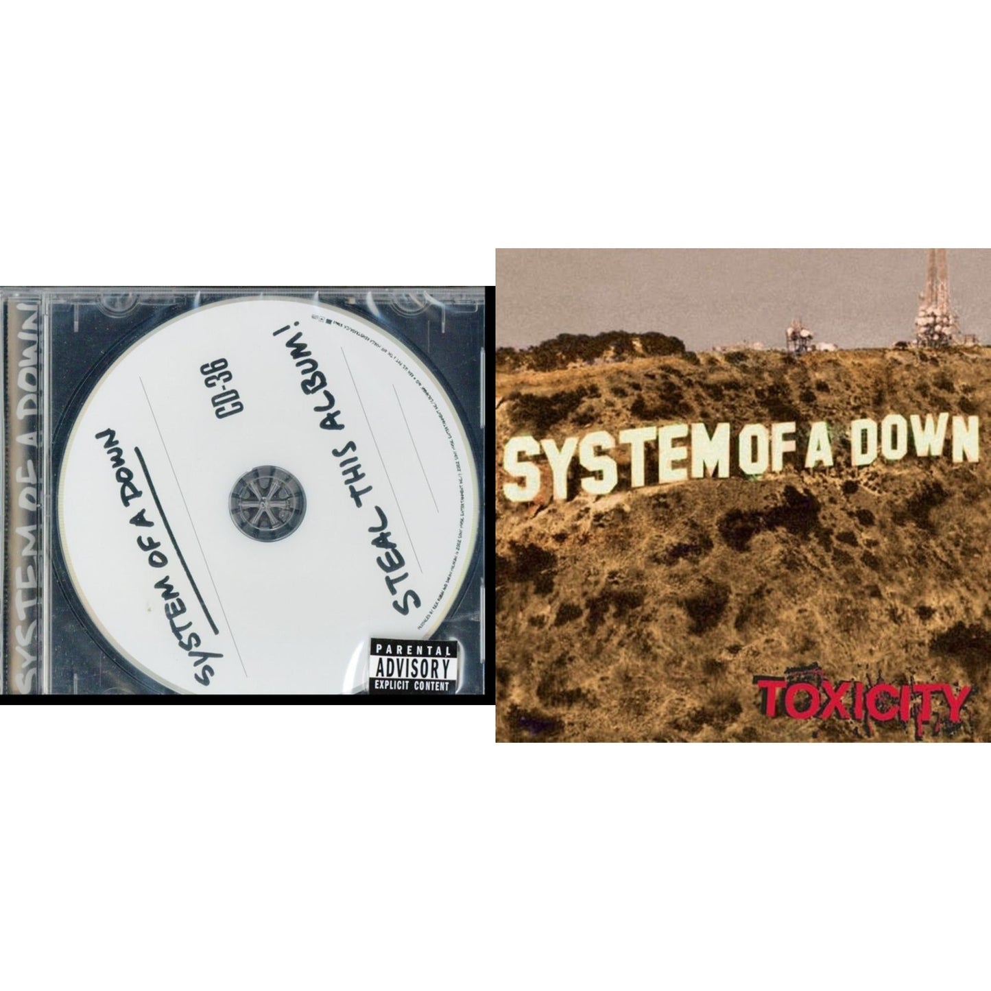 System Of A Down - Toxicity & Steal This Album - CD Bundle