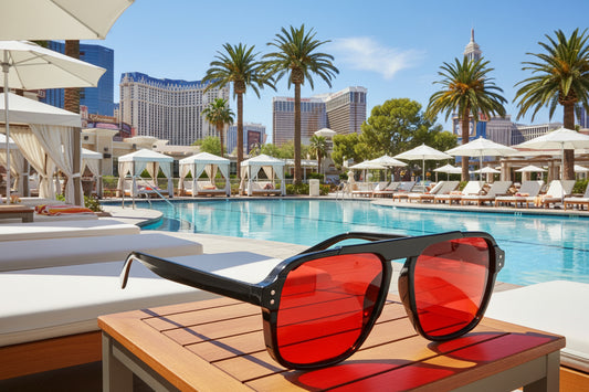 SORVINO Oversized Red Square Rivets Sunglasses Fashion Women Vintage Brand Designer Men Trendy Yellow Sun Glasses Shades UV400 - Premium  from Lizard Vigilante - Just $18.99! Shop now at Lizard Vigilante