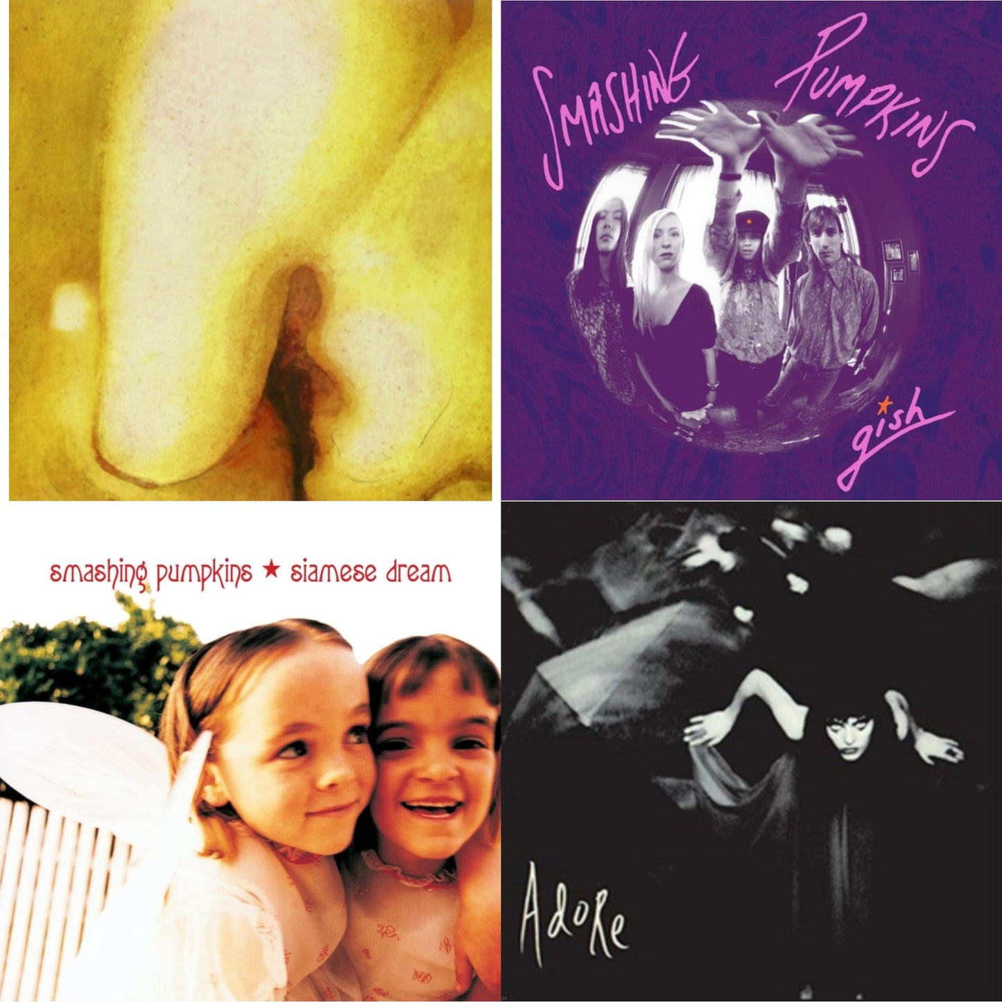 Pisces Iscariot & Gish & Siamese Dream (180G/2LP) & Adore (2LP)