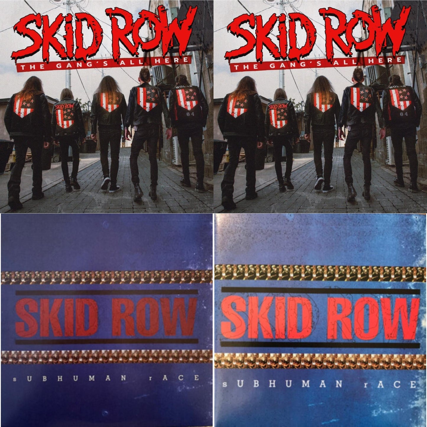 Gang's All Here & Gang's All Here (Limited/White LP Vinyl) & Subhuman Race (2LP) & Subhuman Race (Blue & Black Marble/2LP)