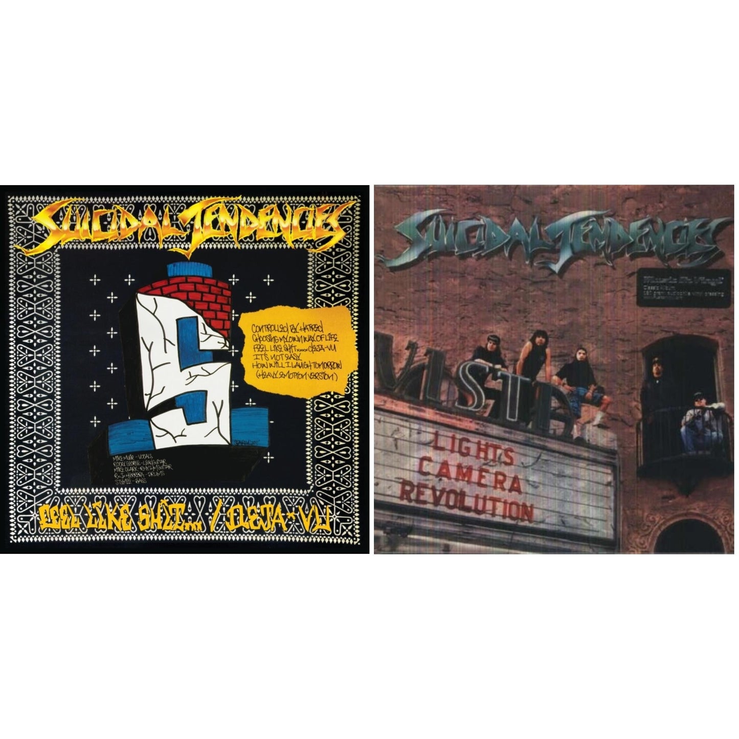 Controlled By Hatred / Feel Like Shit...Deja Vu & Lights Camera Revolution (180G)