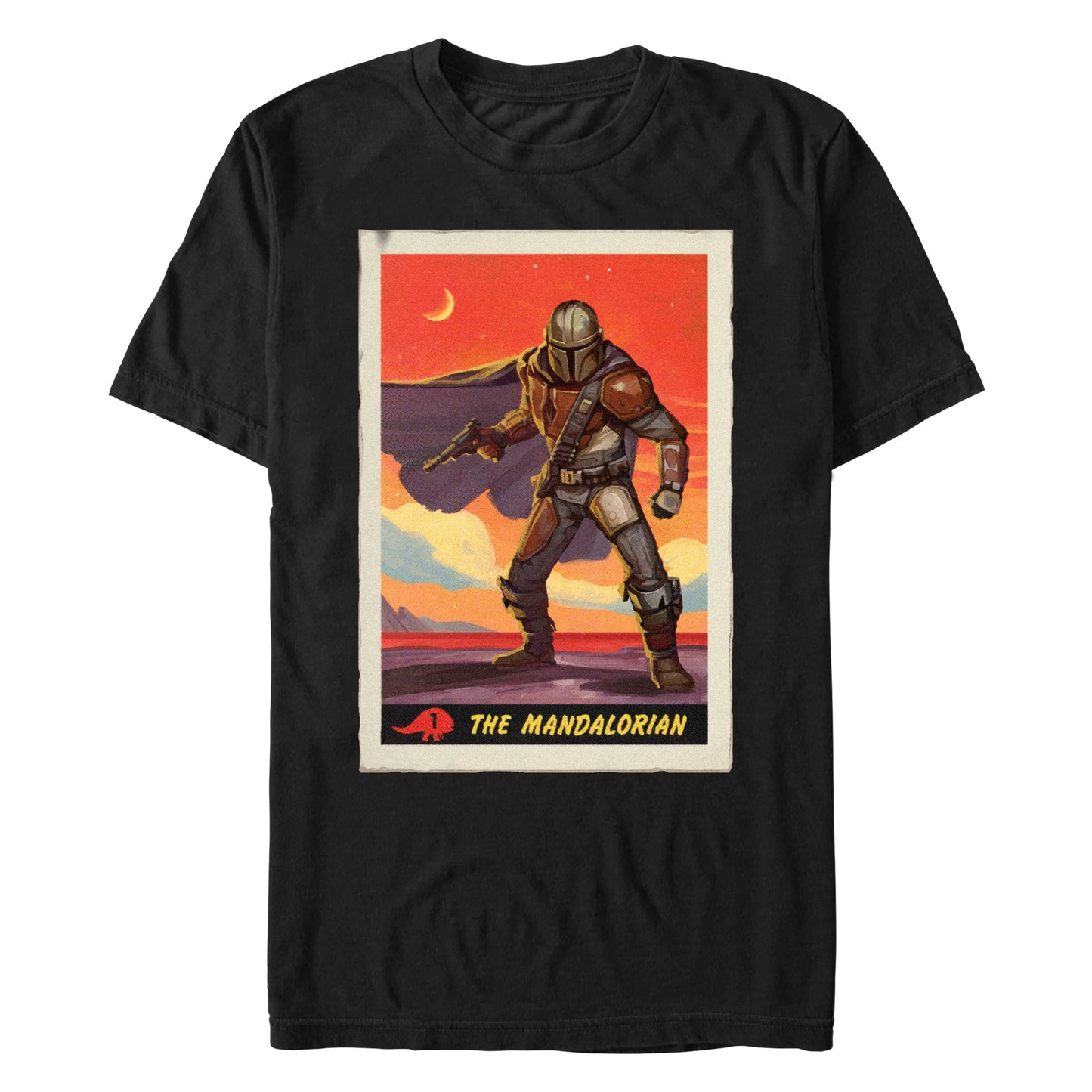 Star Wars Mandalorian Poster Mens T Shirt