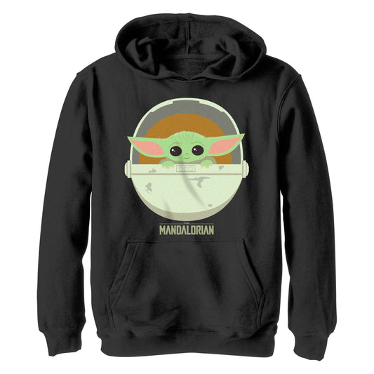 Star Wars The Child Cute Bassinet Boys Kids Lightweight Hoodie