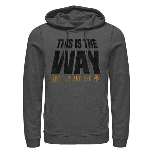 Star Wars Mandalorian Way Mens Lightweight Hoodie