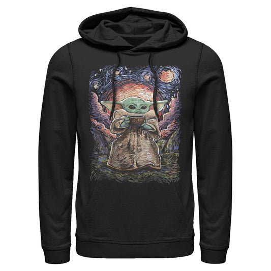 Star Wars Sipping Starries Mens Lightweight Hoodie