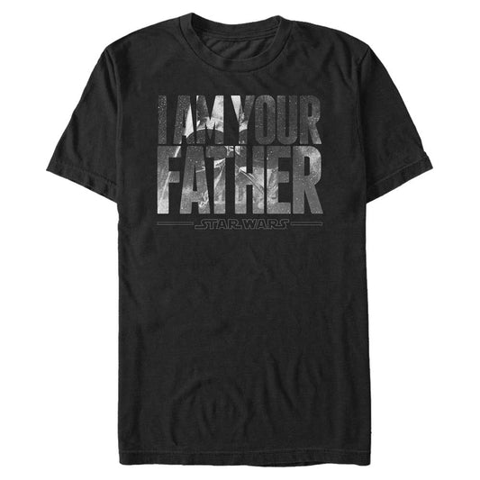 Star Wars Father Spray Mens T Shirt