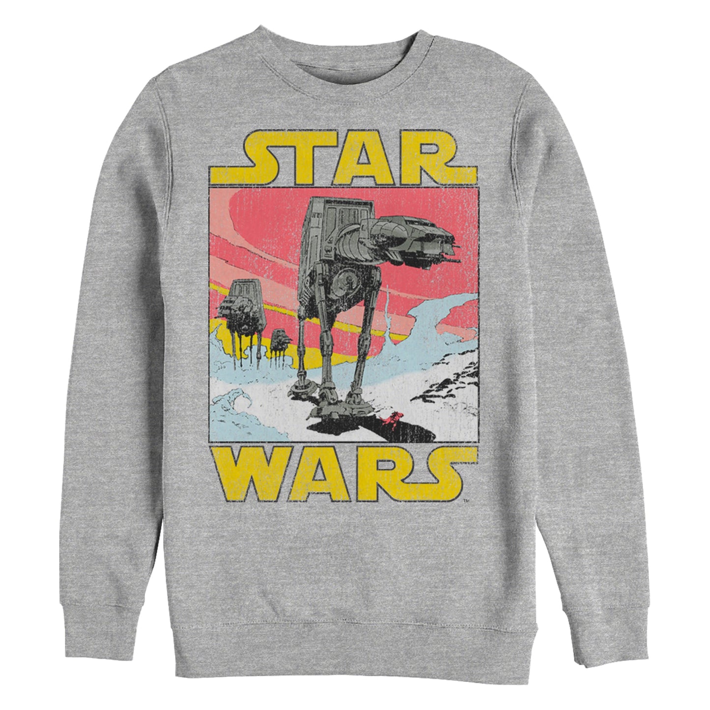Star Wars SW ATAT Mens Crewneck Sweatshirt
