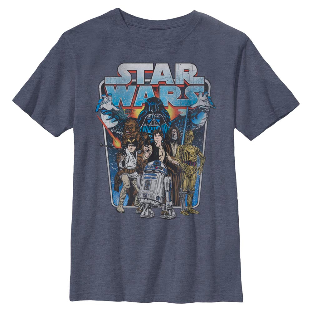 Star Wars Classic Battle Boys Kids T Shirt