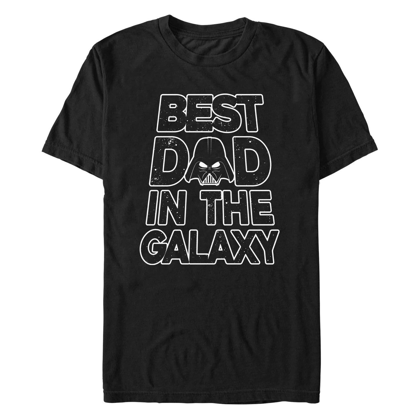 Star Wars Galaxy Dad TEXT Mens T Shirt