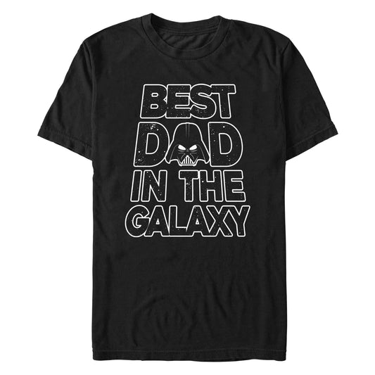 Star Wars Galaxy Dad TEXT Mens T Shirt