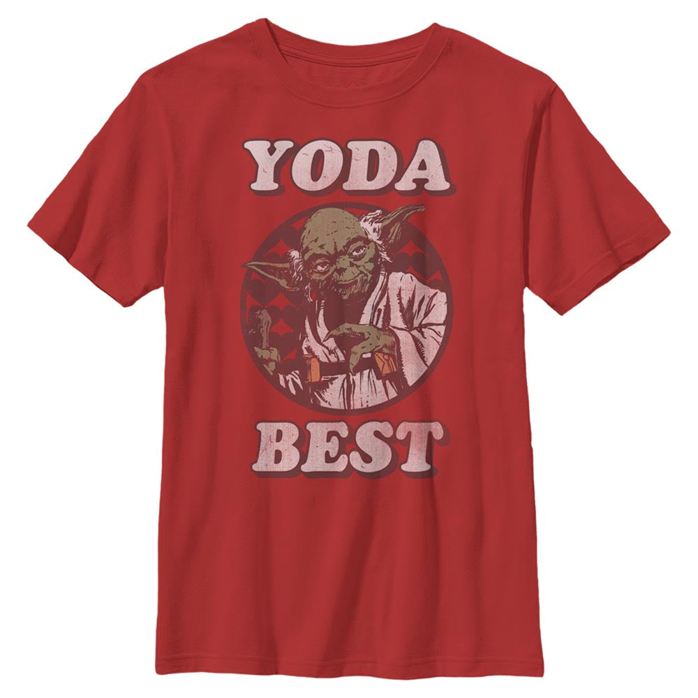 Star Wars Yoda Best Boys Kids T Shirt