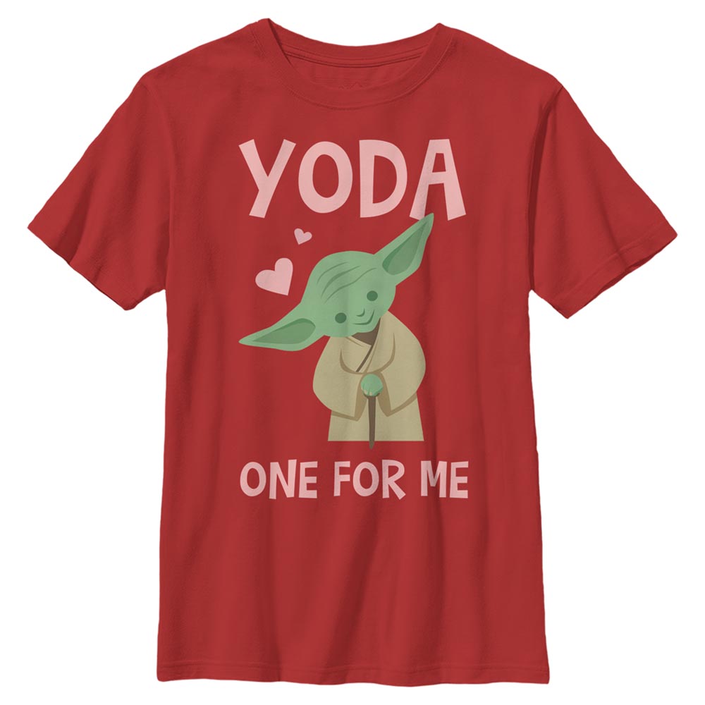 Star Wars Yoda One For Me Boys Kids T Shirt