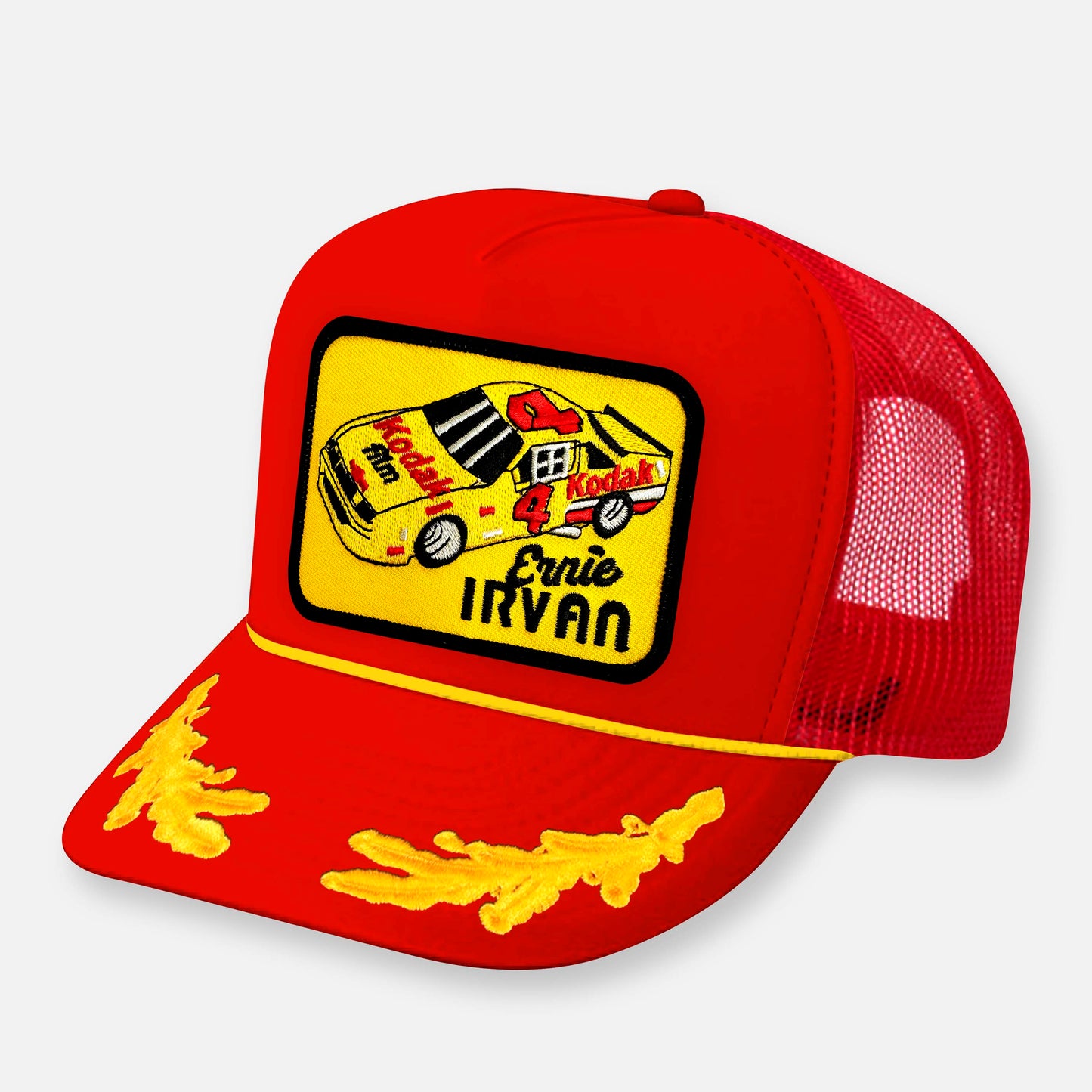 SWERVIN' IRVAN NASCAR TEAM PATCH HAT