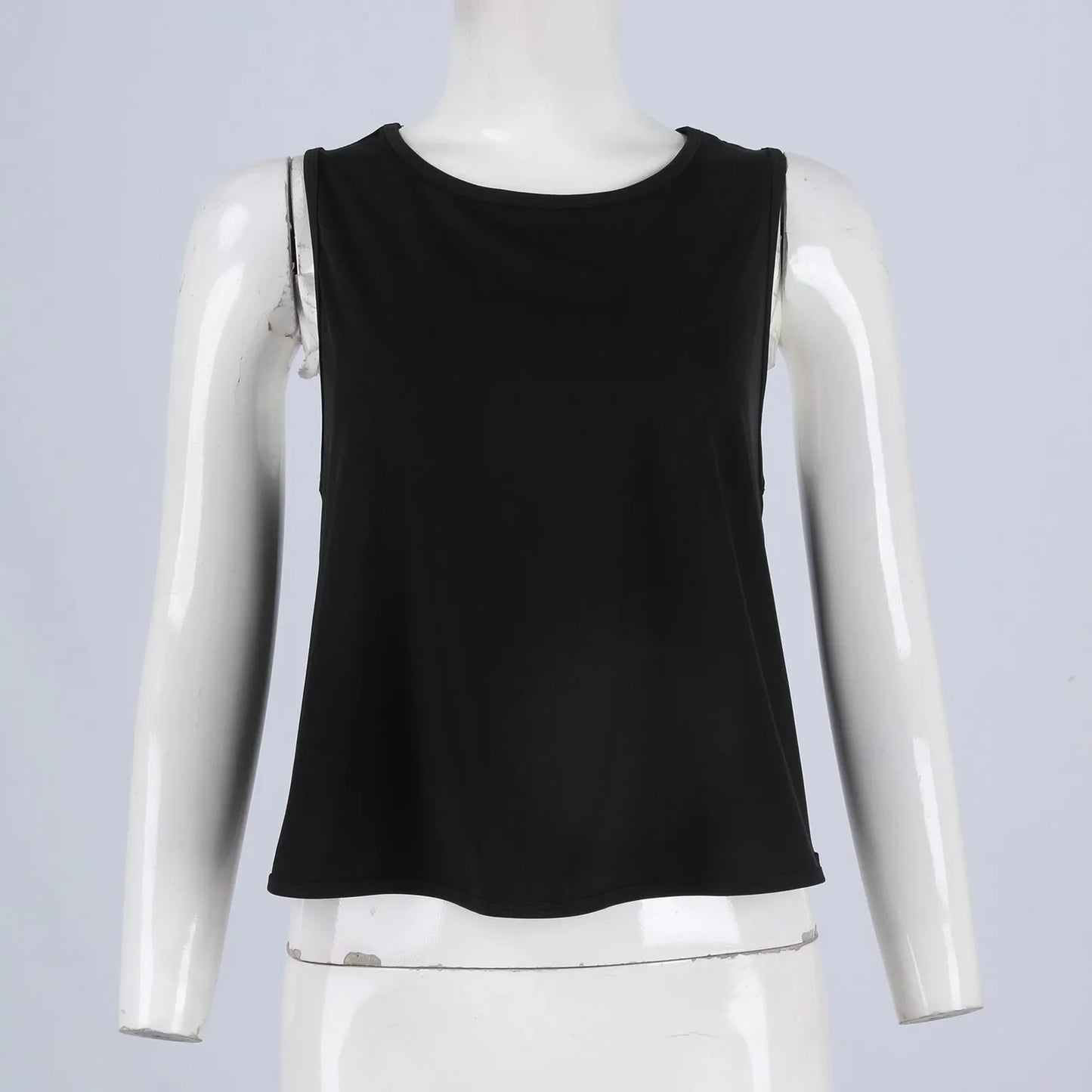 Women'S Solid Color Top Women'S Sports Suspender Top Women'S Fashion Hollow Back Sports Running Fitness Casual Hundred Yoga Top