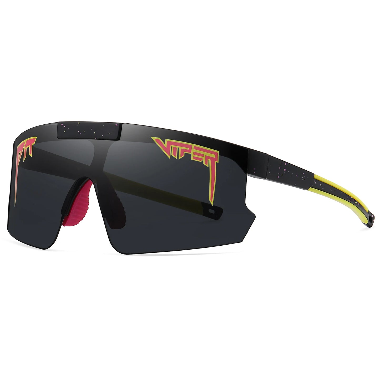 Pit Viper flip-up downforce sport sunglasses – heavy metal cycling eyewear for men and women, UV400 baseball & driving shades