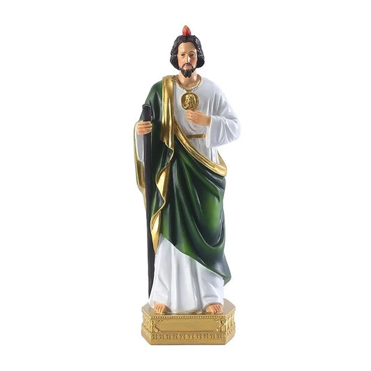 1Pc 8" St. Judas Statue Figurine Crutches Room Decorations Religious Gifts Collection Home Decor