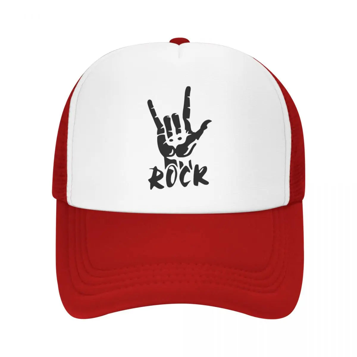 Heavy Metal Rock Music Trucker Hat Women Men Custom Adjustable Unisex Baseball Cap Outdoor Snapback Caps - Lizard Vigilante