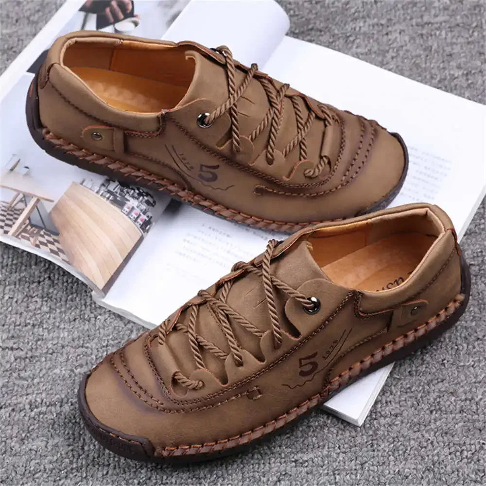 Super Big Size Nonslip Sneakers – Casual Men's Shoes, Sport Luxus High-End Sneakers, Size 50, Lace-up Athletic Footwear - Premium sneakers from Lizard Vigilante - Just $13.99! Shop now at Lizard Vigilante