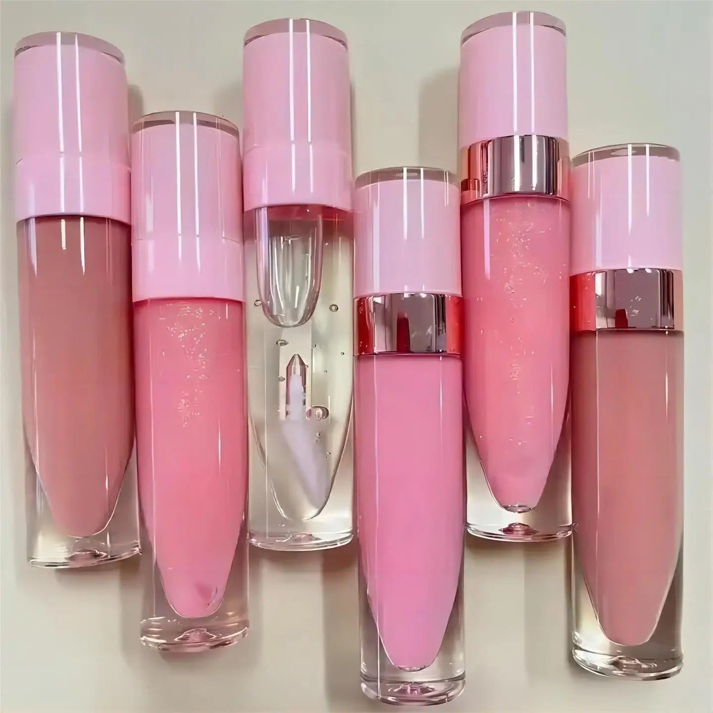 Wholesale Pink Liquid Lipstick Lip Gloss Private Label Matte Nude Long Lasting Cruelty Free Lipsticks Customized Logo