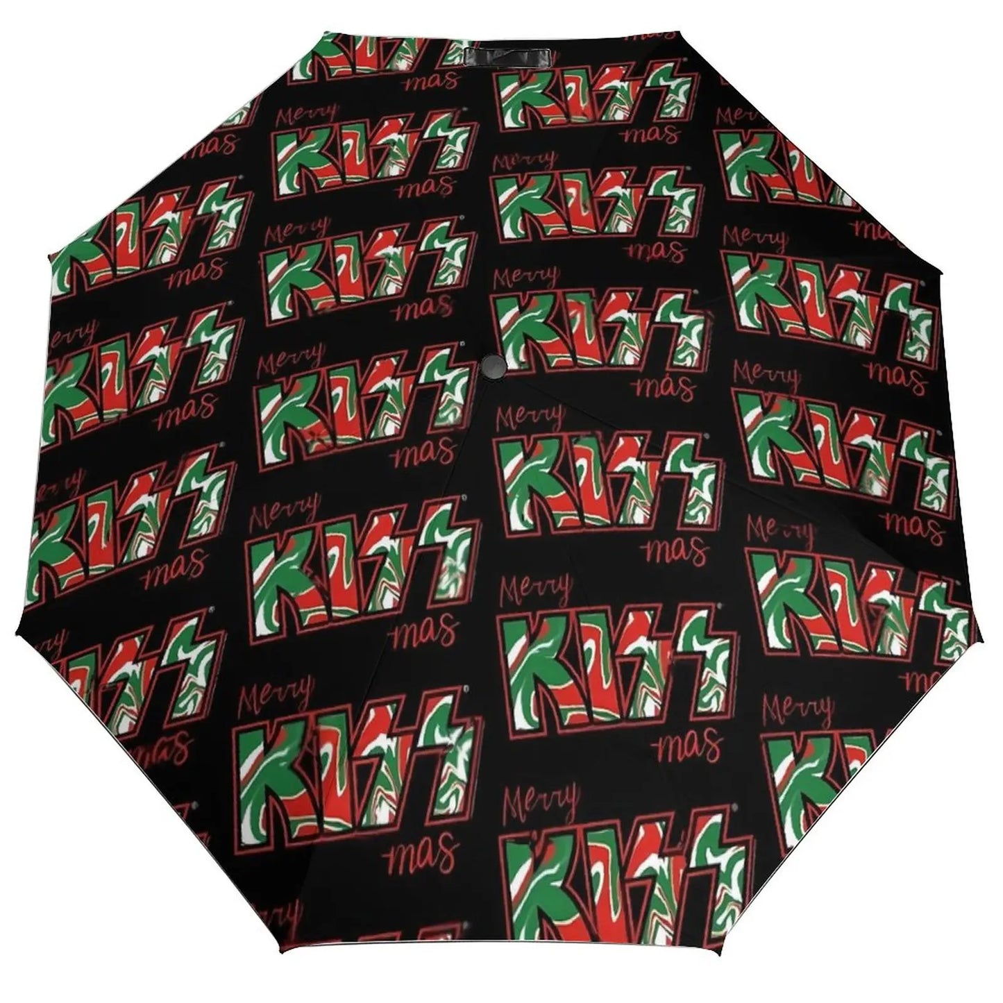 Kiss Logo Umbrella Rock Band Print Unique Windshield Sunshield Umbrella Folding Golf - Premium  from Lizard Vigilante - Just $45.99! Shop now at Lizard Vigilante