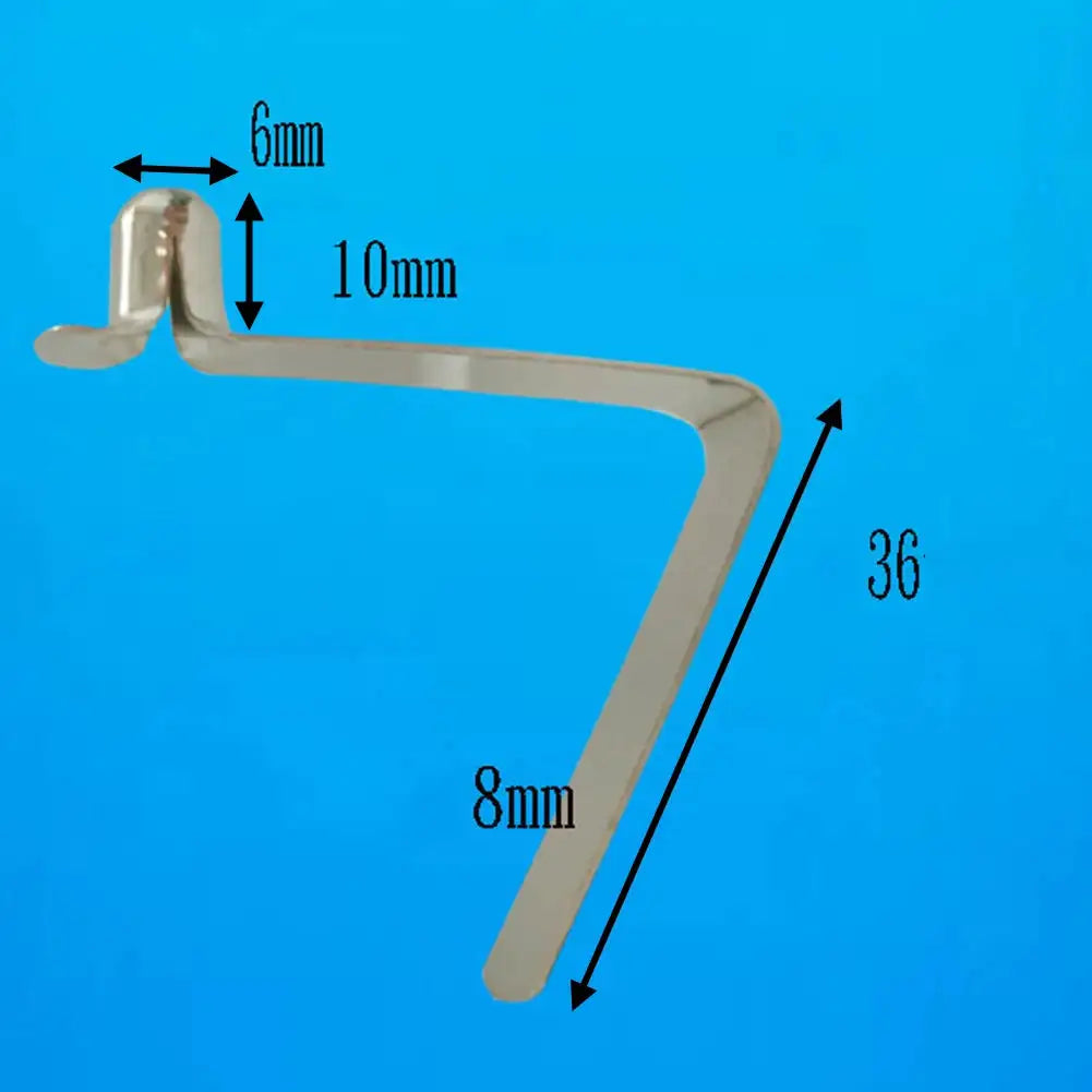 10pcs Spring Clips Locking Tube Pin Push Clip For Tent Pole Kayak Paddle 6mm For Secure Tent Pole Paddle Board Camping Accessory