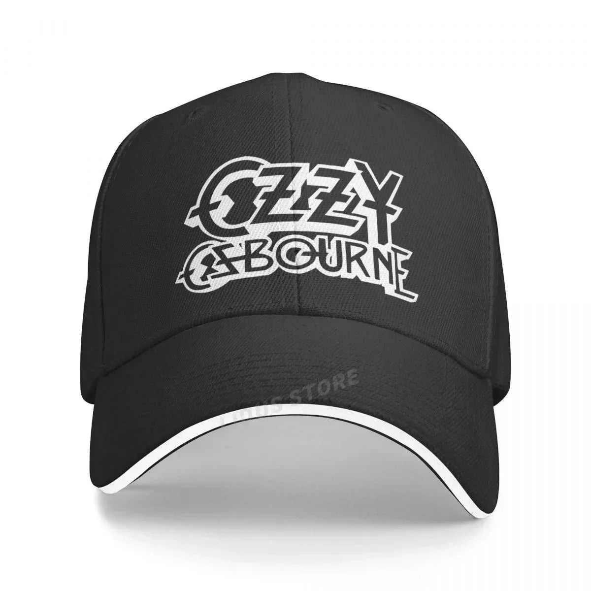 Ozzy Osbourne Baseball Cap: A Tribute to the Prince of Darkness - Premium Baseball cap from Lizard Vigilante - Just $22.49! Shop now at Lizard Vigilante