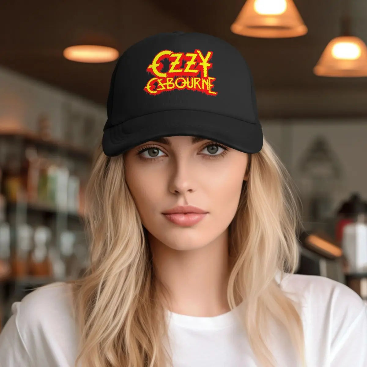 Trip Through Ozzy Osbourne Trucker Hat - Unisex Heavy Metal Dad Cap - Premium hat from Lizard Vigilante - Just $24.44! Shop now at Lizard Vigilante