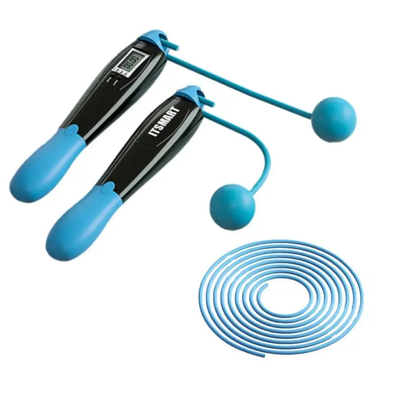 PVC Jump Ropes Smart LED Electronic Digital Skip Rope Calorie Consumption Fitness Body Building Exercise Jumping Rope - Premium jump rope from Lizard Vigilante - Just $29.99! Shop now at Lizard Vigilante