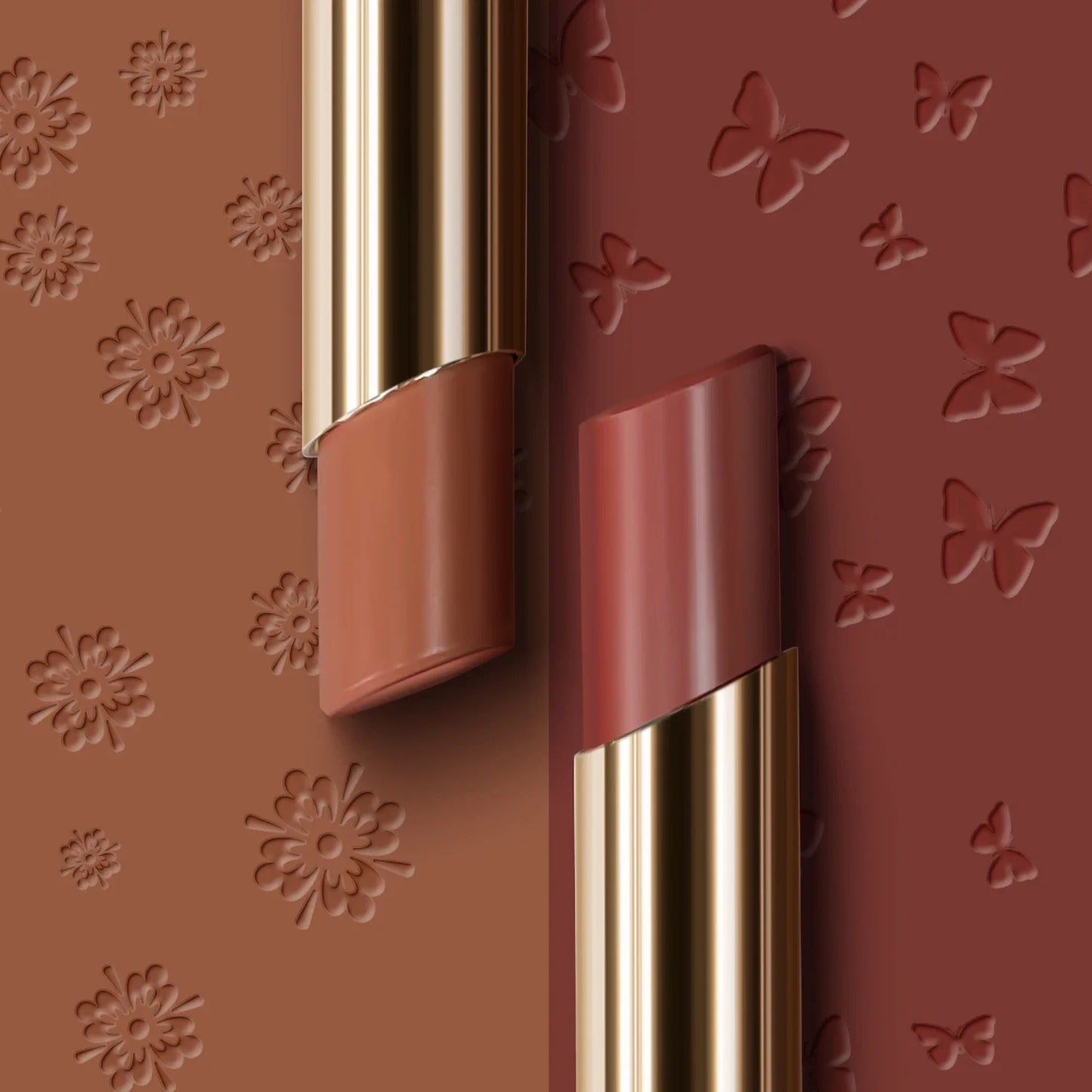 CHARMACY Moisturize Intense Nude Lipstick Luxury Professional Korean Lipsticks Easy to Wear Women Lip Makeup Cosmetic