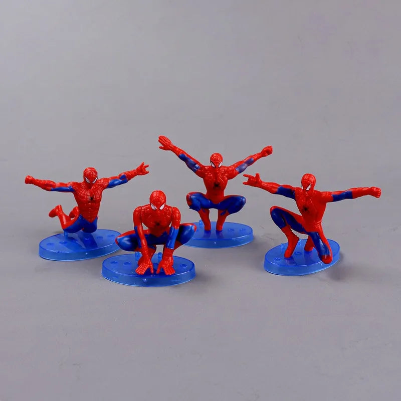 7-Piece Marvel Spider-Man Q Version Toy Set – Cute Anime Plastic Figurines, Birthday Cake Toppers, and Collectibles for Kids & Adults - Premium toys from Lizard Vigilante - Just $19.88! Shop now at Lizard Vigilante