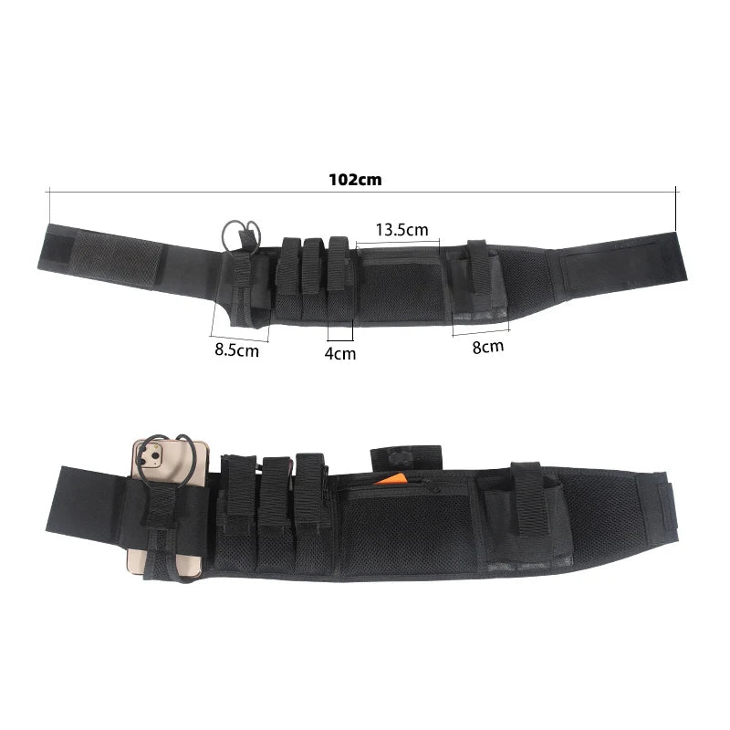 Tactical Belly Band Concealed Carry Gun Holster Universal Invisible Waist Pistol Holster Girdle Adjustable Battle Belt Duty Belt - Premium  from Lizard Vigilante - Just $23.99! Shop now at Lizard Vigilante