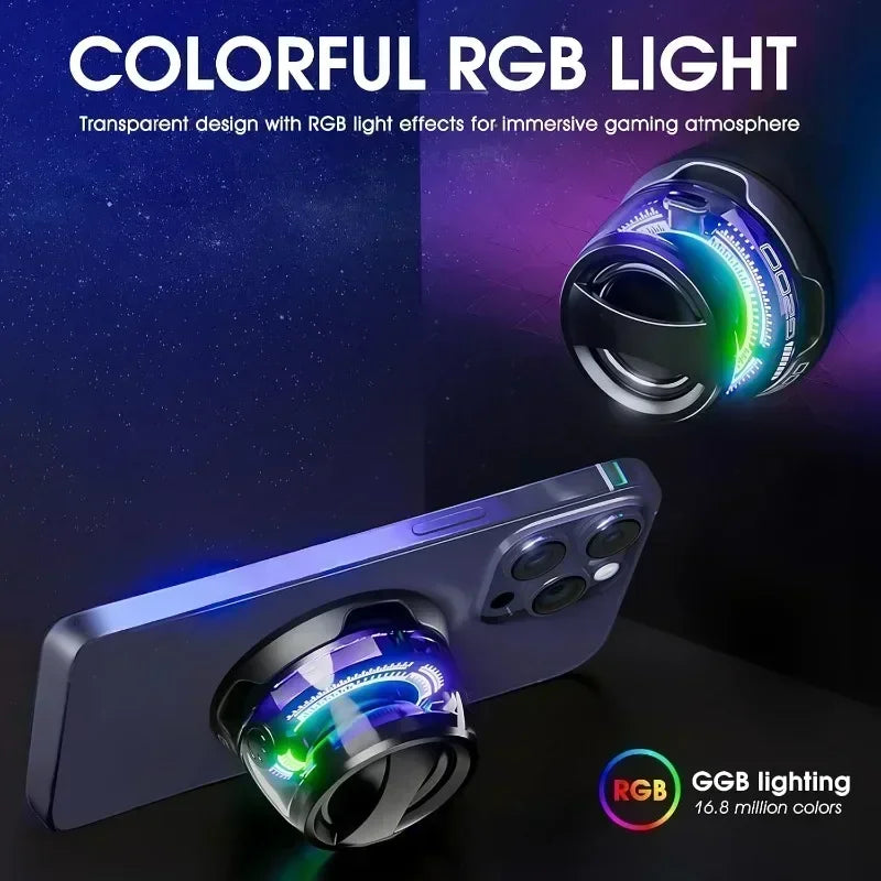 Wireless Bluetooth Speaker with RGB Lights, Stereo Sound & Phone Stand - Portable Mini Travel Speaker for iPhone & Android