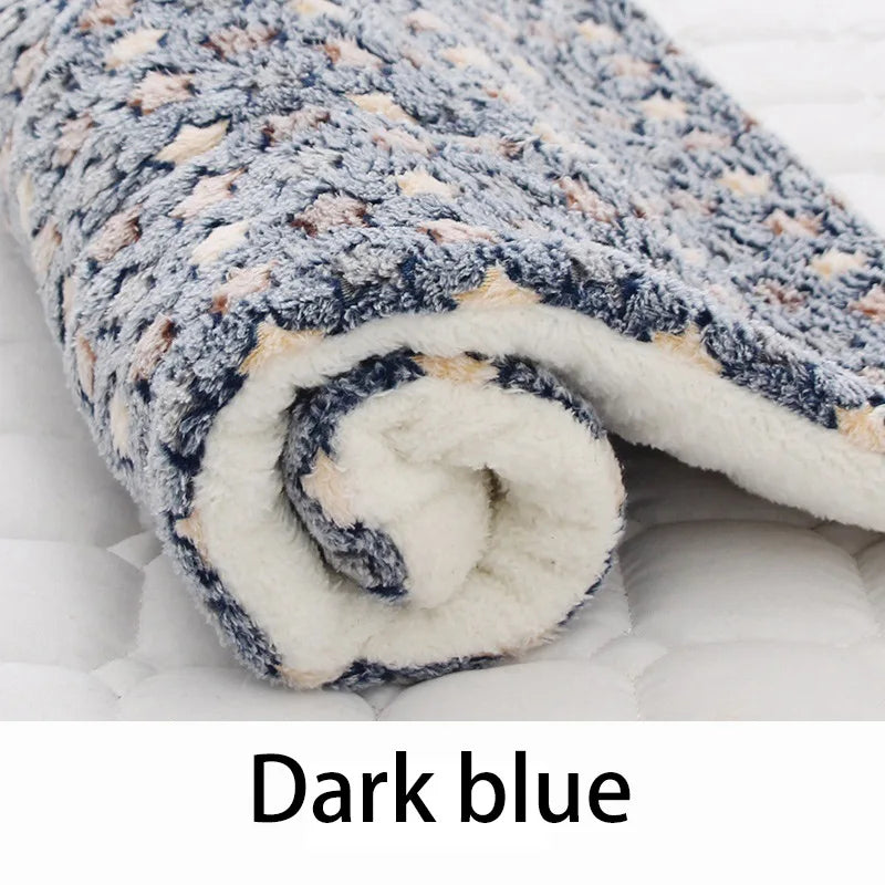 Cozy Pet Sleeping Mat – Soft Flannel Dog and Cat Bed Blanket - Premium pet mat from Lizard Vigilante - Just $19.88! Shop now at Lizard Vigilante