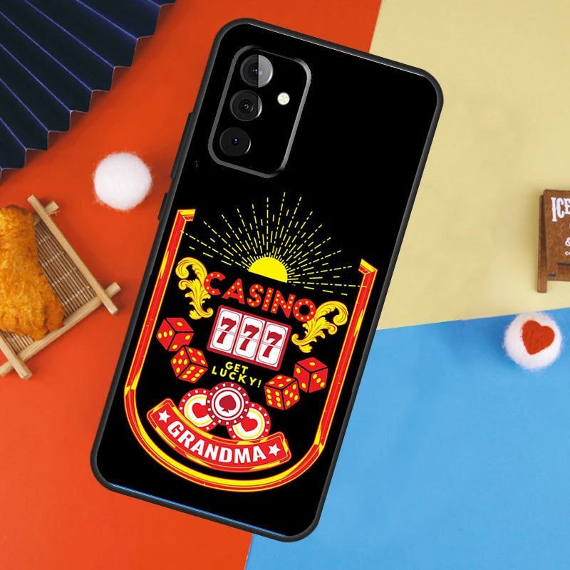 Casino Gambling Samsung Galaxy Case – Sleek TPU Full Coverage, Anti-Fingerprint Design for Galaxy A12 to A55 - Premium phone cover from Lizard Vigilante - Just $19.88! Shop now at Lizard Vigilante