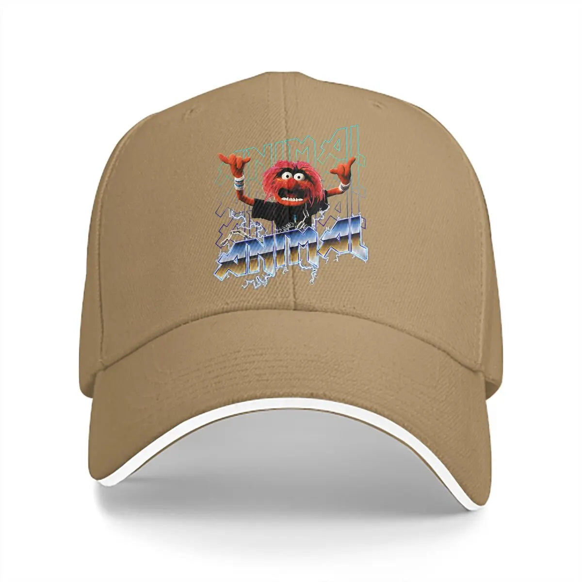 Animal Rock Men Baseball Caps Peaked Cap Sun Shade Windproof Hat The Muppet Show - Lizard Vigilante