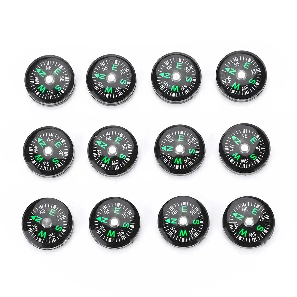 5PCS Portable Mini Compass for Camping Hiking Navigation Tools Outdoor Sports Mountaineering Survival Handheld Tactical Compass
