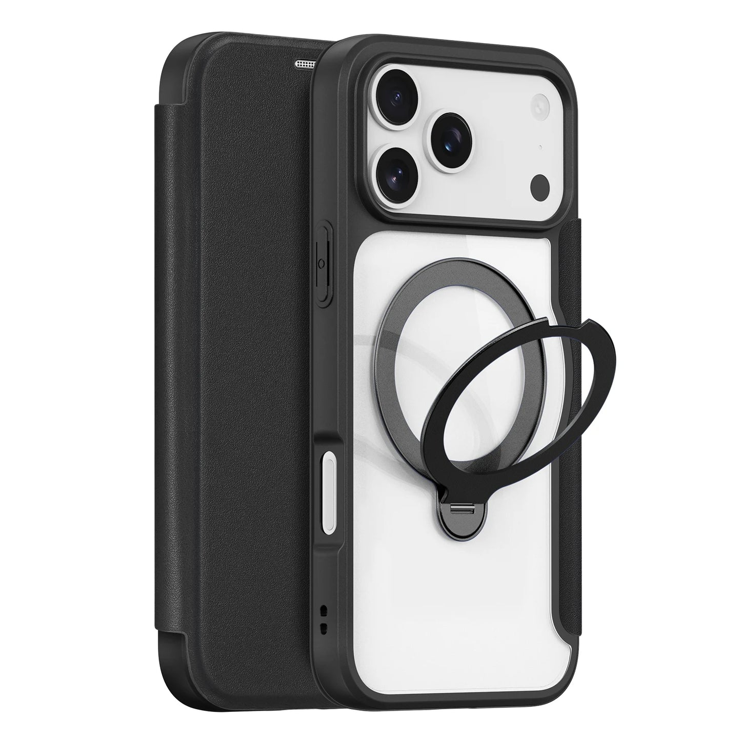 DUX DUCIS Armored MagSafe iPhone 17 Pro Max Case — Military-Grade Magnetic Stand Fortress