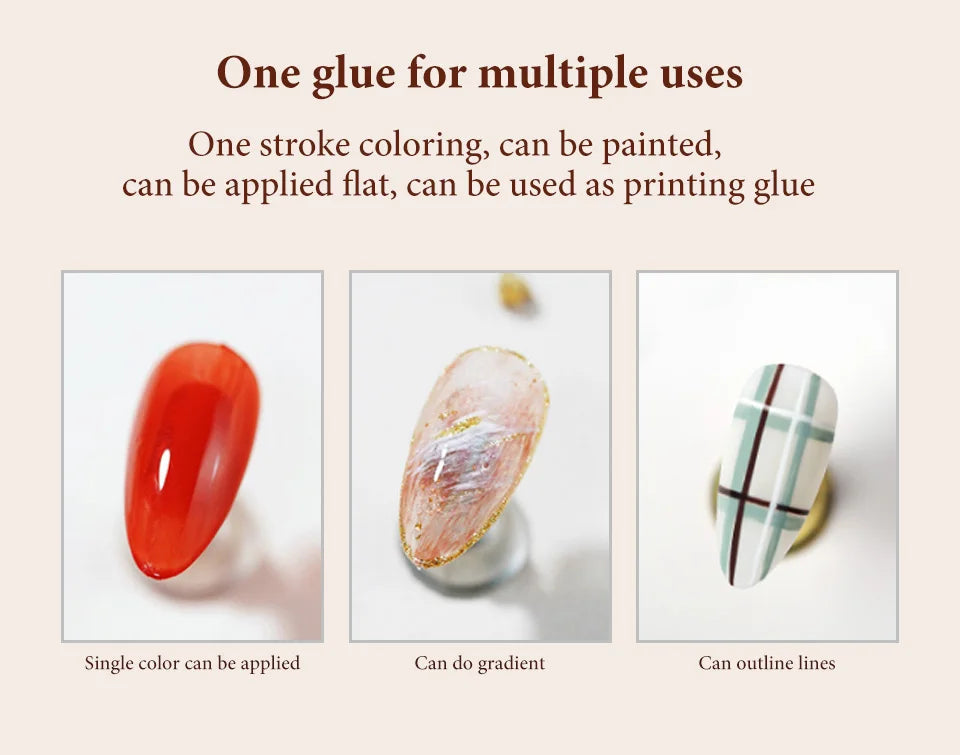 LIMEGIRL Solid Nail Art Gel Polish 15g 3 Colors Cream Soft Gel Polish for Nail Art Beginner DIY Design  Home/Salon Manicure Gift