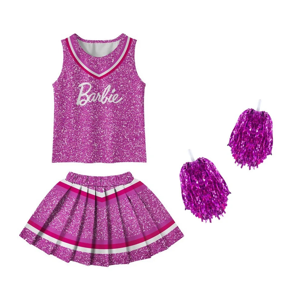 Barbie Skirt Peripheral Two-dimensional Suit Bodycon Women's Halloween Cos Cheerleading Best Gift - Premium costume from Lizard Vigilante - Just $27.99! Shop now at Lizard Vigilante