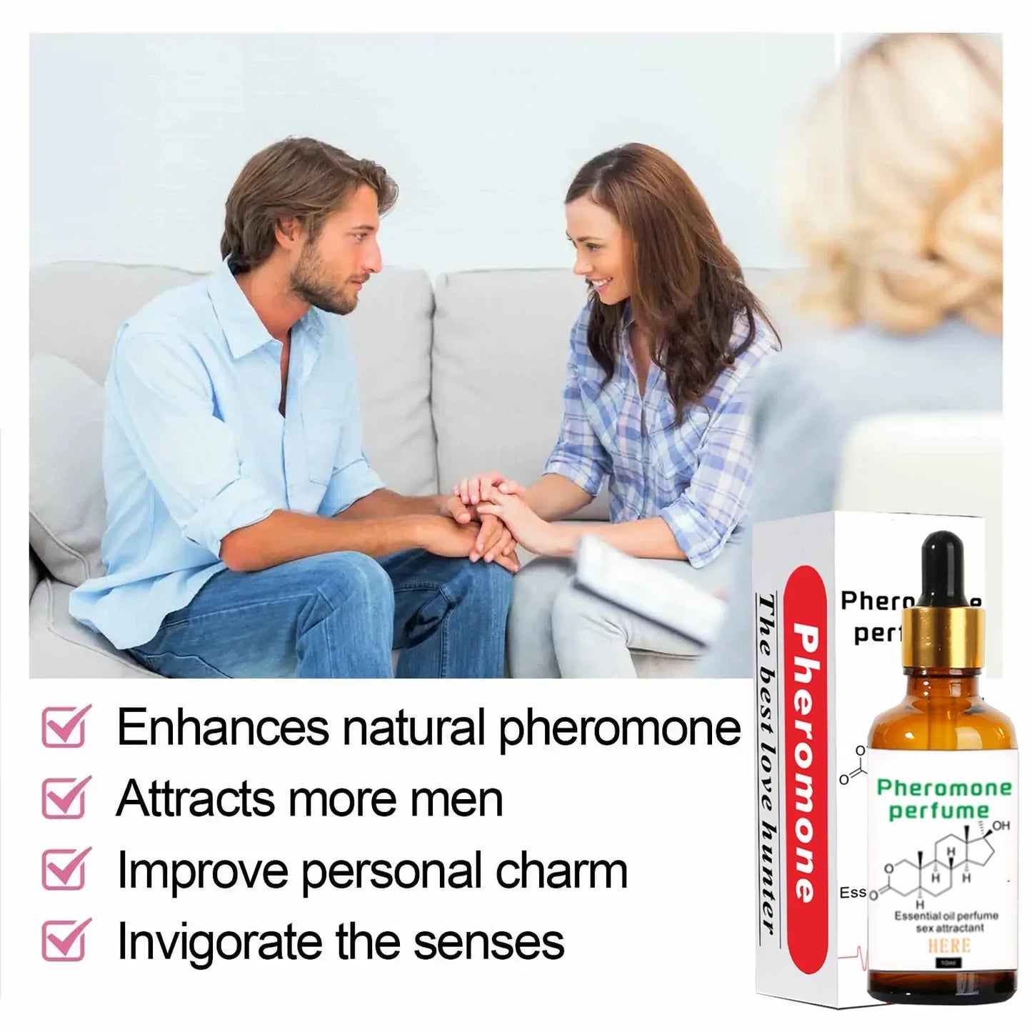 pheromone perfume for women to attract men Long Lasting unisex Body perfume oil Stimulates Flirtation Sex Perfume